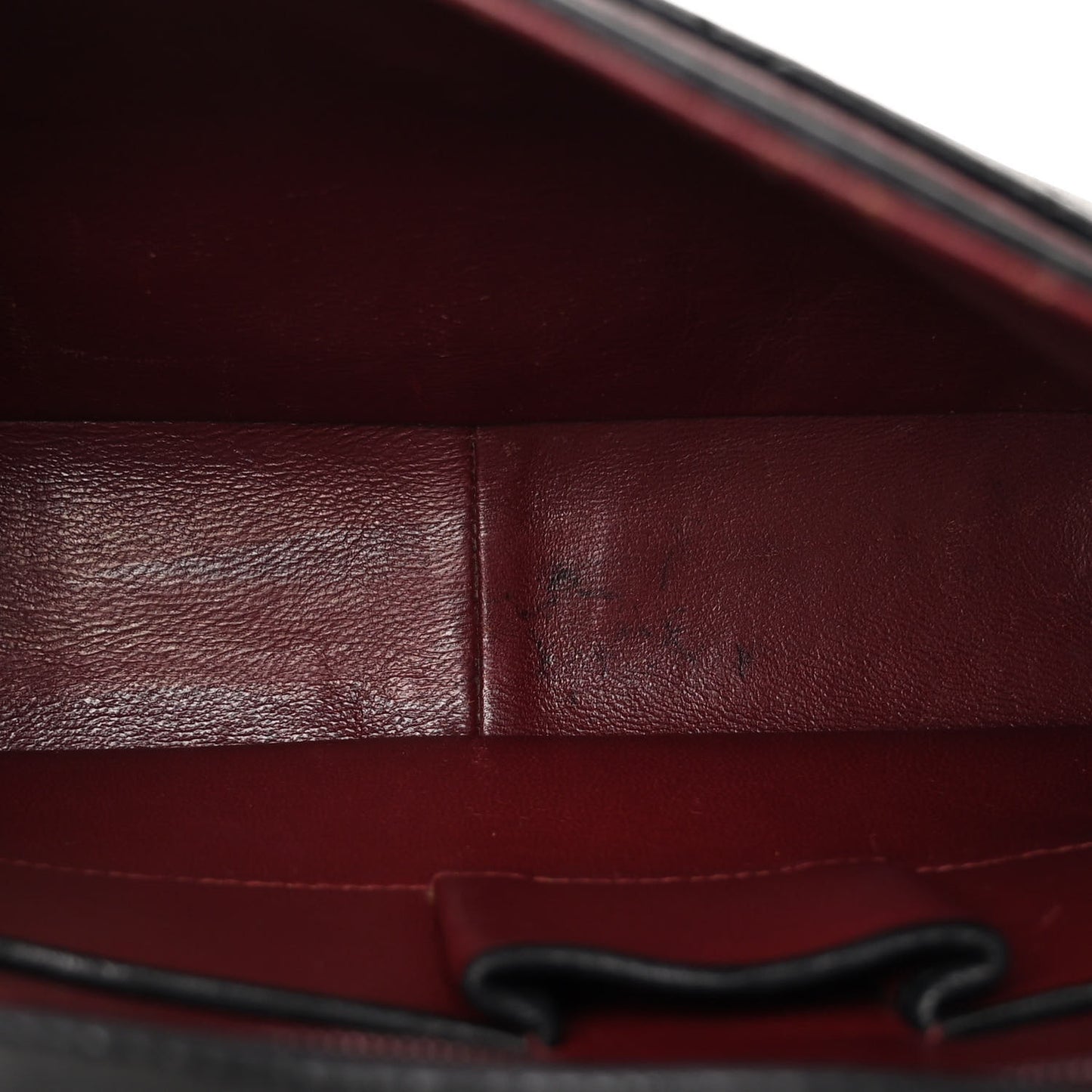 Lambskin Quilted Bi-Color Small Single Flap Black