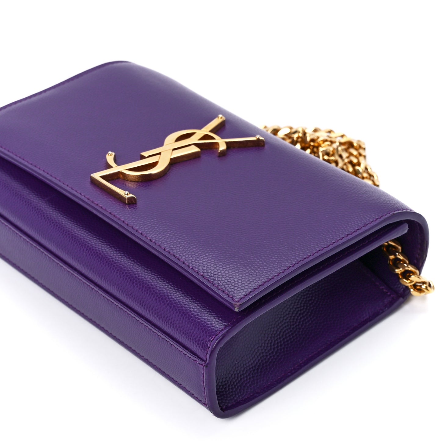 Grain De Poudre Small Monogram Kate Satchel Lilac