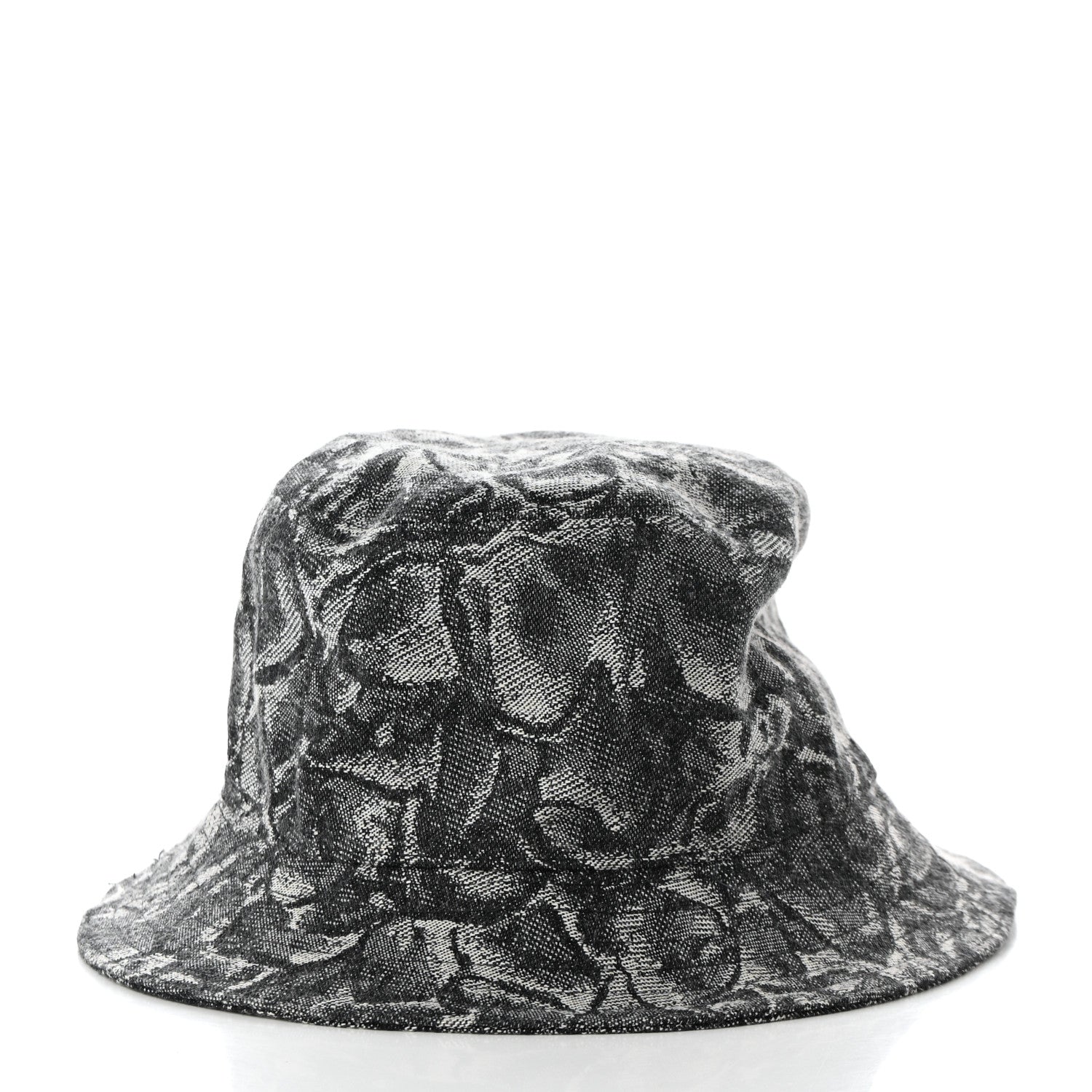 Christian Dior Cotton Jardin Floral Bucket Hat L Blue 6 of 10
