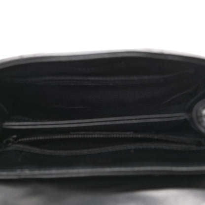 Saint Laurent Calfskin Y Quilted Monogram Toy Loulou Crossbody Bag Black 5 of 13