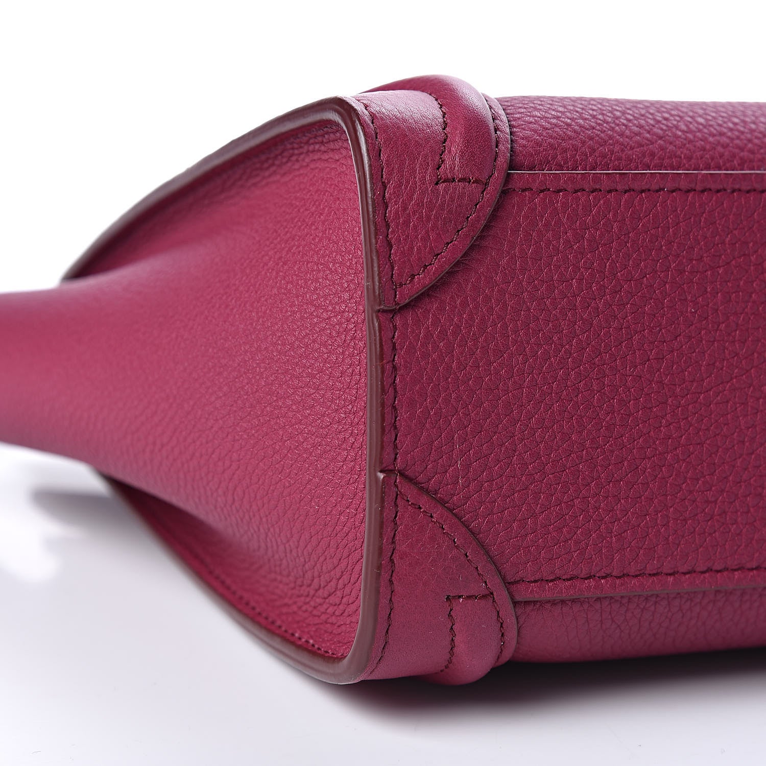 Celine Baby Grained Calfskin Nano Luggage Plum 7 of 12