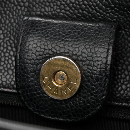 Chanel Caviar Quilted Petit Shopping Tote PST Black 11 of 14