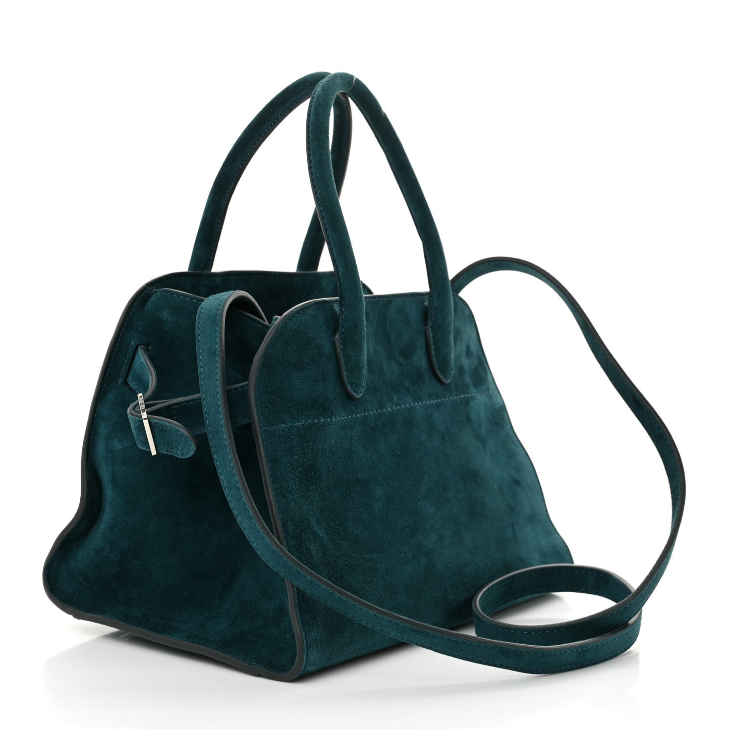Suede Soft Margaux 10 Bag Teal Green