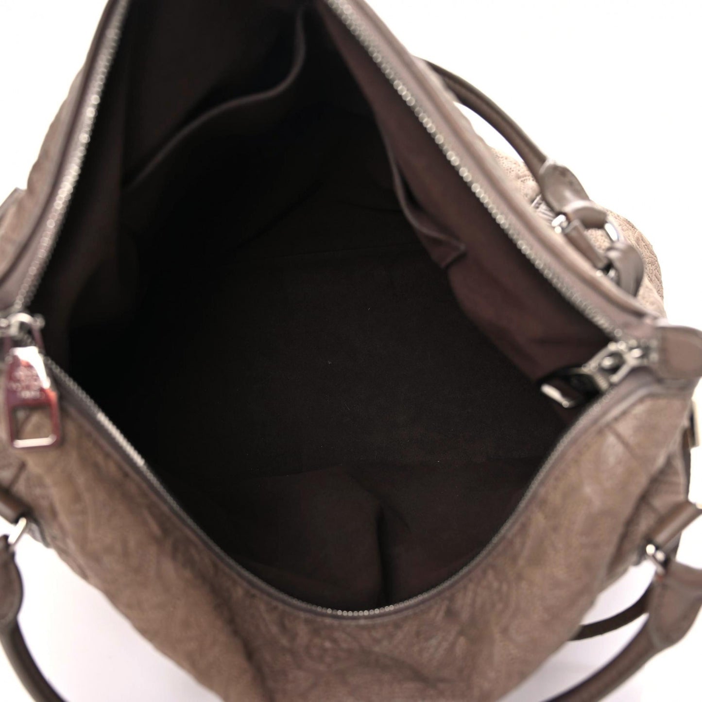 Monogram Lambskin Antheia IXIA MM Chocolate