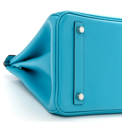 Hermes Epsom Birkin 30 Bleu du Nord 9 of 12