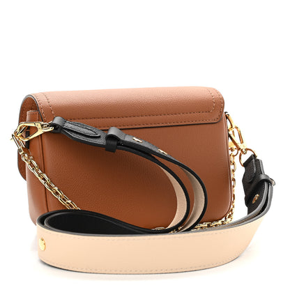 Louis Vuitton Grained Calfskin Lockme Tender Chataigne 2 of 8