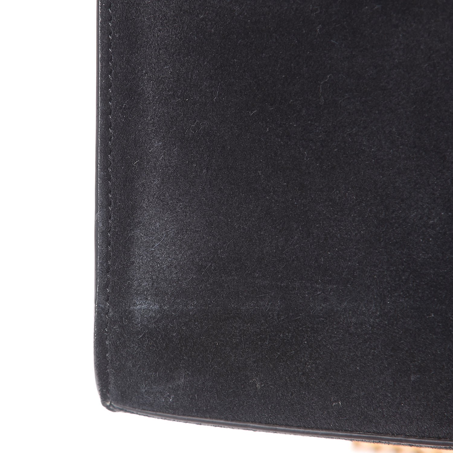 Saint Laurent Suede Crystal Medium Classic Monogram Kate Satchel Black 8 of 12