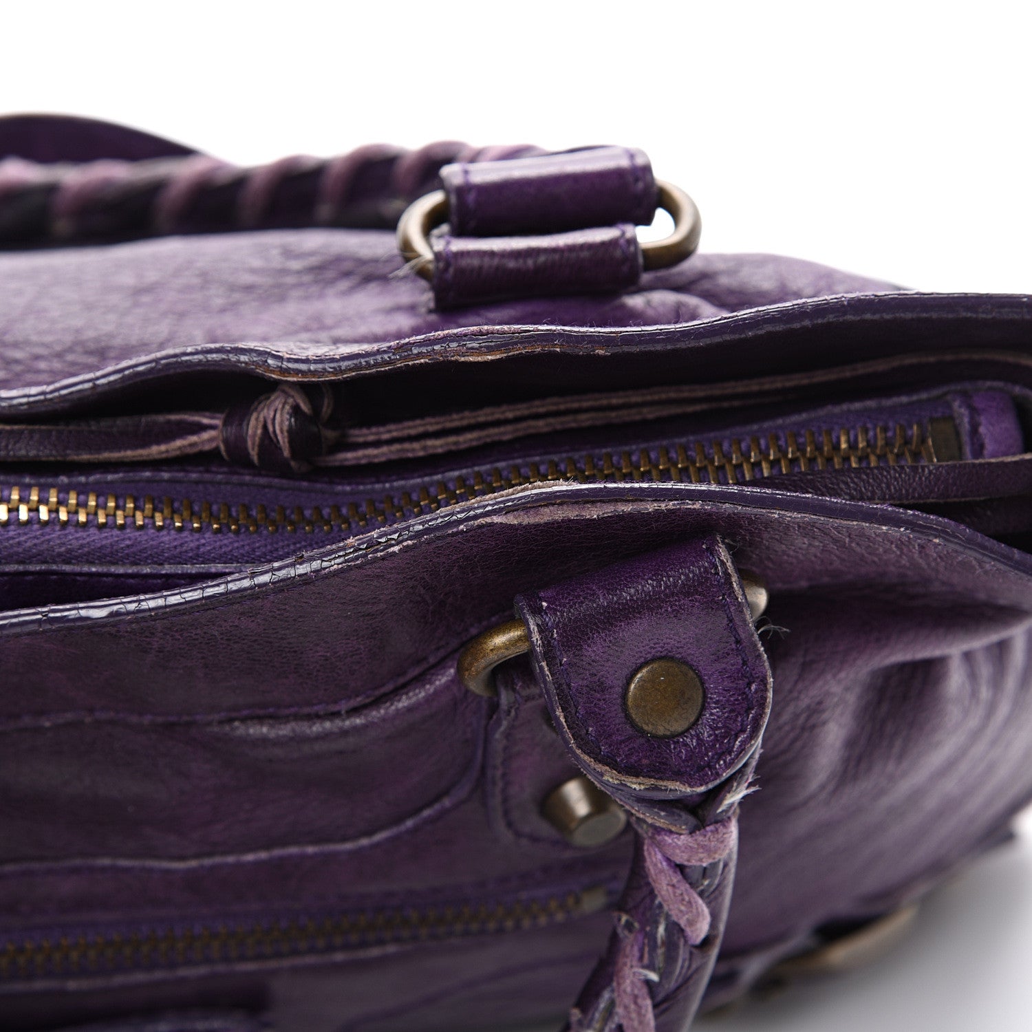 Balenciaga Agneau Classic Hardware First Raisin 15 of 22