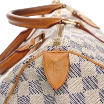 Louis Vuitton Damier Azur Speedy 35 7 of 10