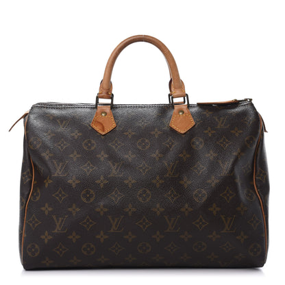 Louis Vuitton Monogram Speedy 35 1 of 13