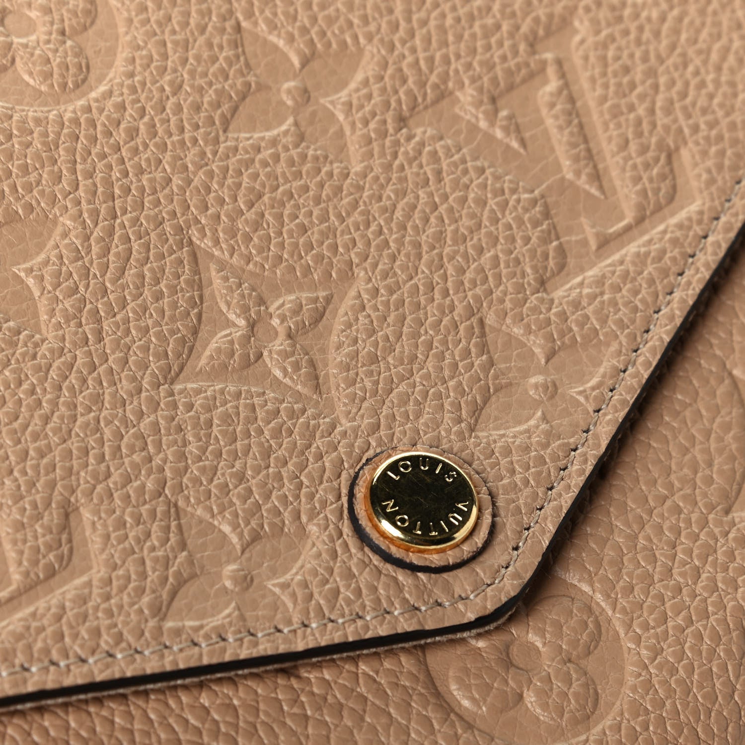 Louis Vuitton Empreinte Pochette Felicie Chain Wallet Papyrus 5 of 5