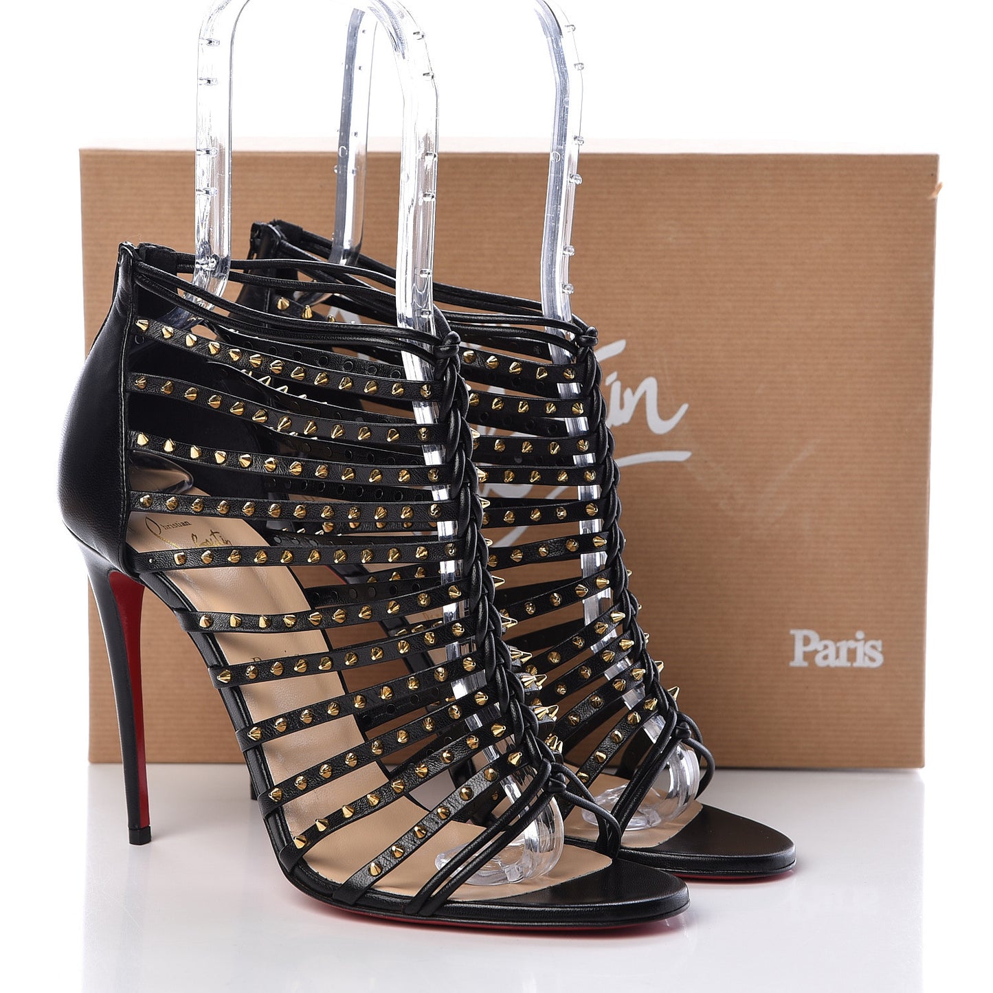 Kid Millaclou 100 Cage Sandals 39.5 Black