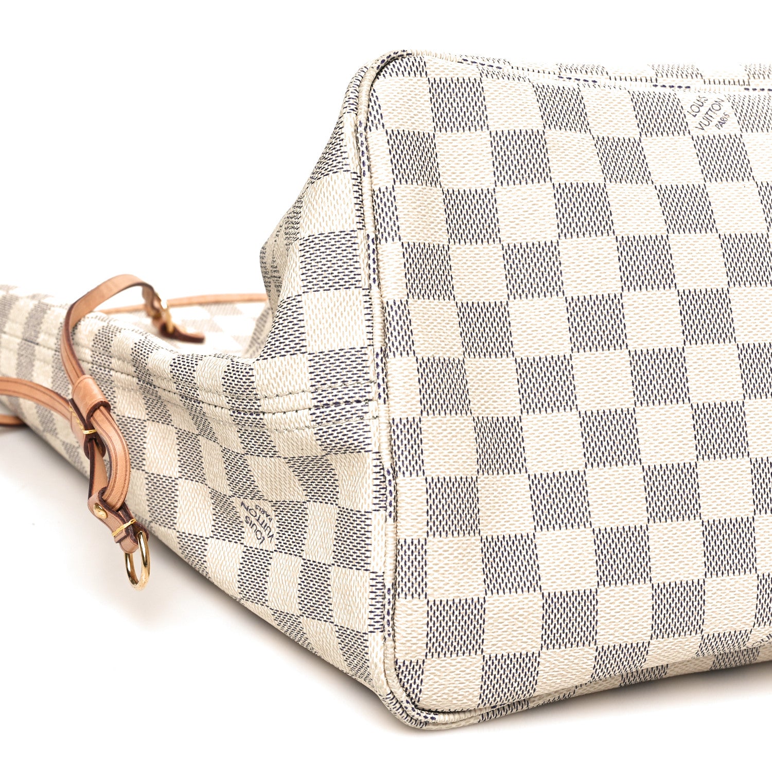 Louis Vuitton Damier Azur Neo Neverfull GM Rose Ballerine 9 of 11