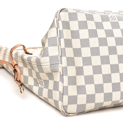 Louis Vuitton Damier Azur Neo Neverfull GM Rose Ballerine 9 of 11