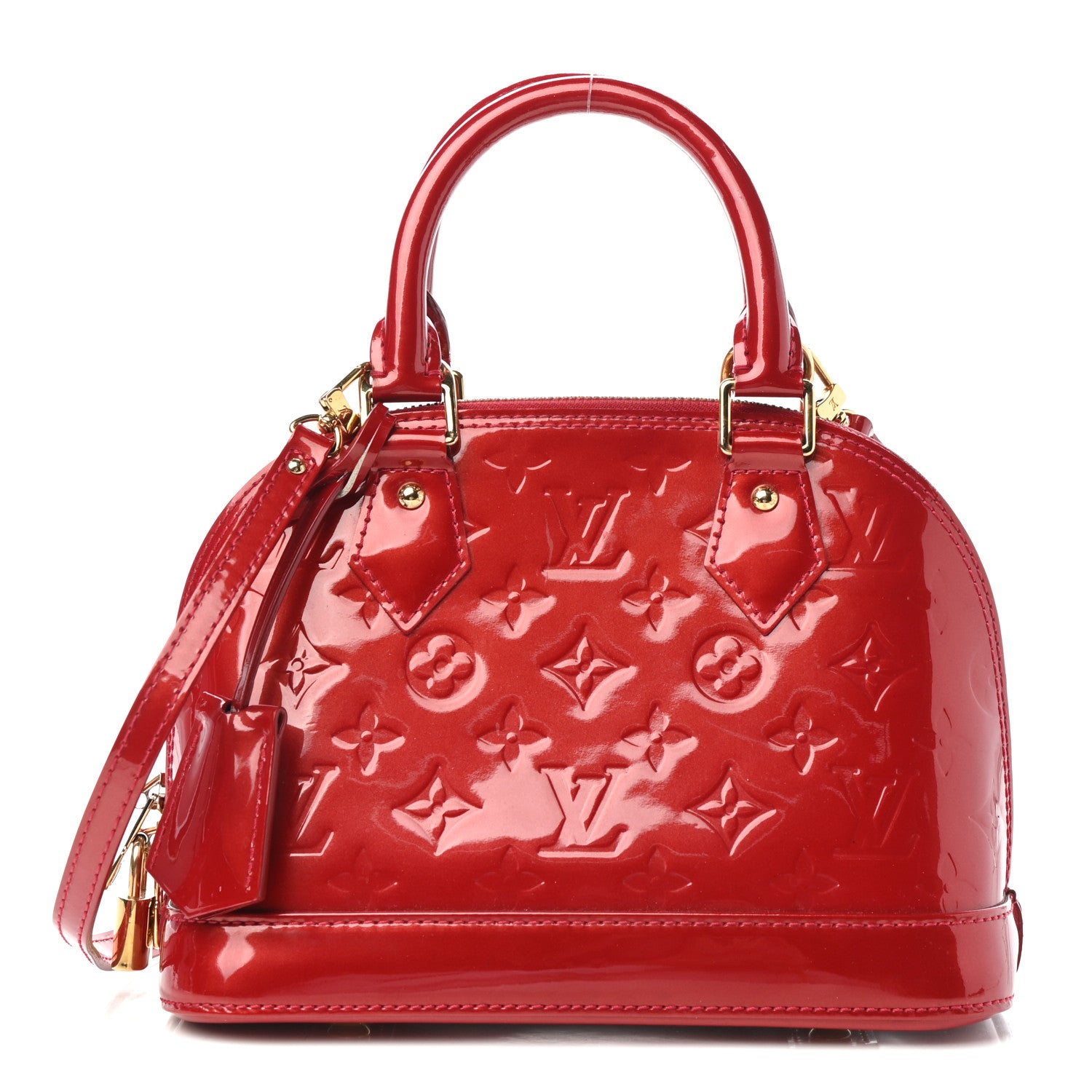 Louis Vuitton Vernis Alma BB Pomme D'Amour 1 of 9