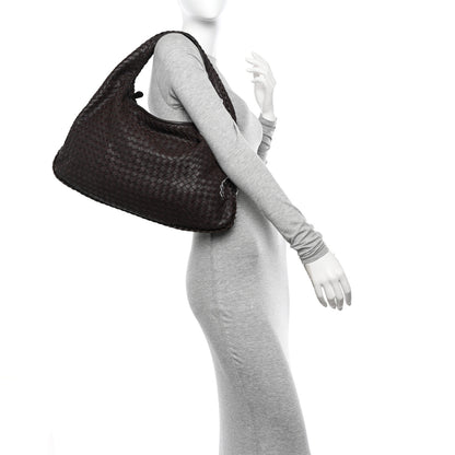 Bottega Veneta Nappa Intrecciato Medium Veneta Hobo Ebano 2 of 11