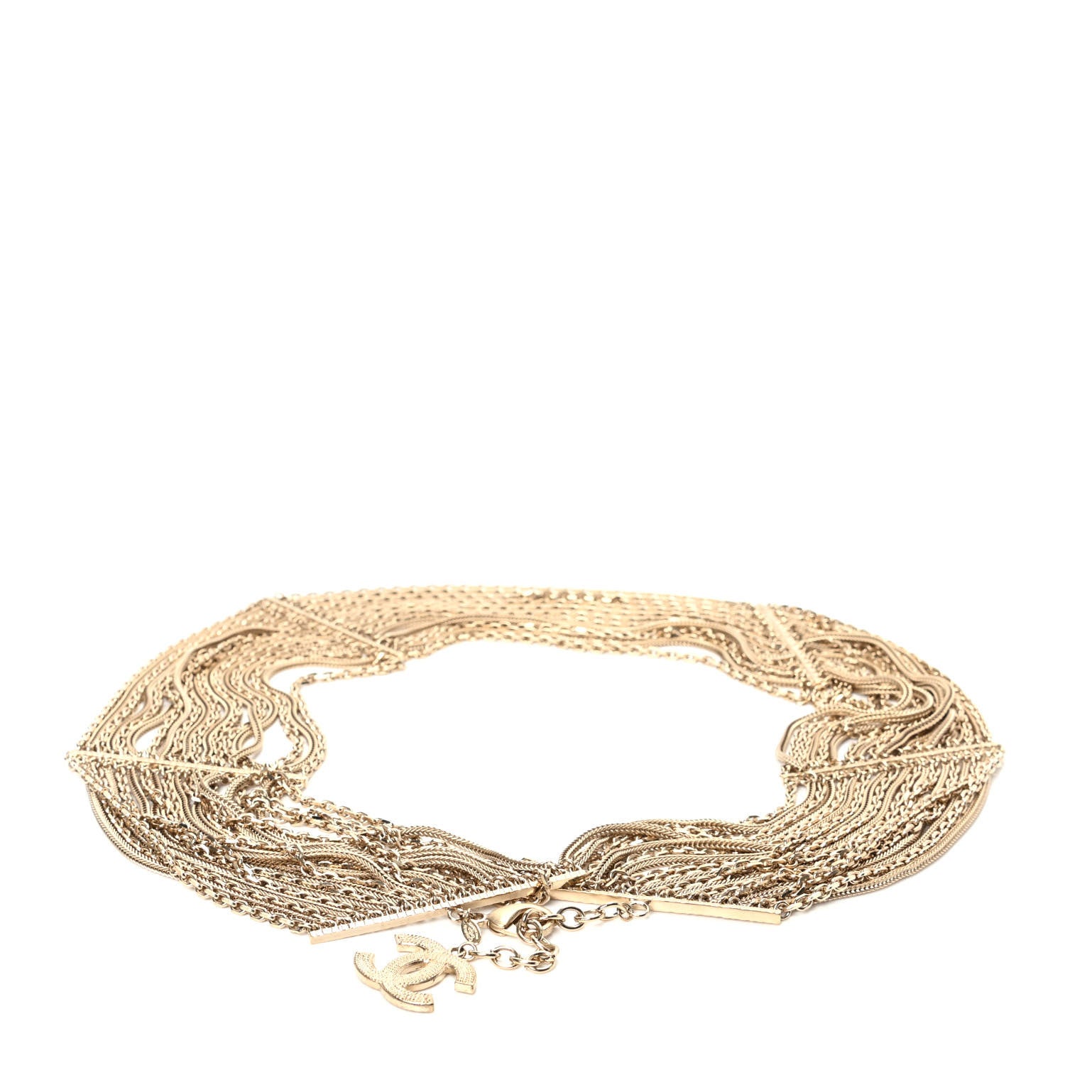 Chanel Chain CC Waspie Belt Gold 2 of 5