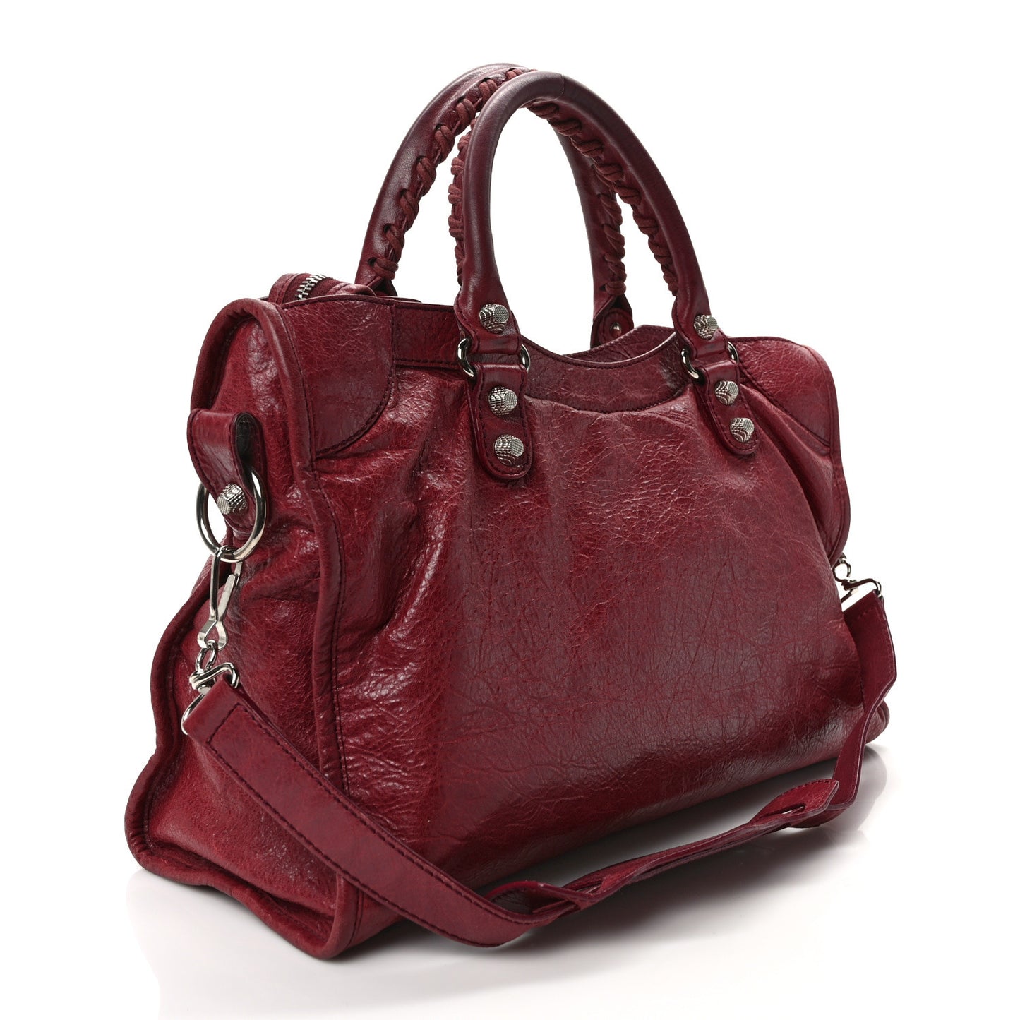 Agneau Giant 12 Rose Gold Hardware City Cassis