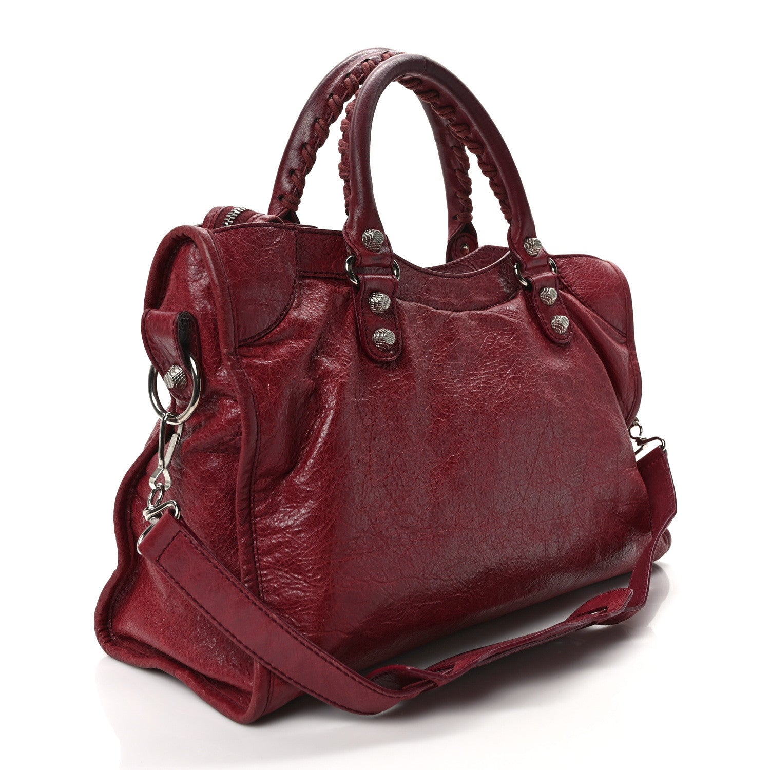 Balenciaga Agneau Giant 12 Rose Gold Hardware City Cassis 2 of 10