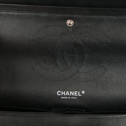 Chanel Patent Quilted Jumbo Double Flap Black 7 of 8