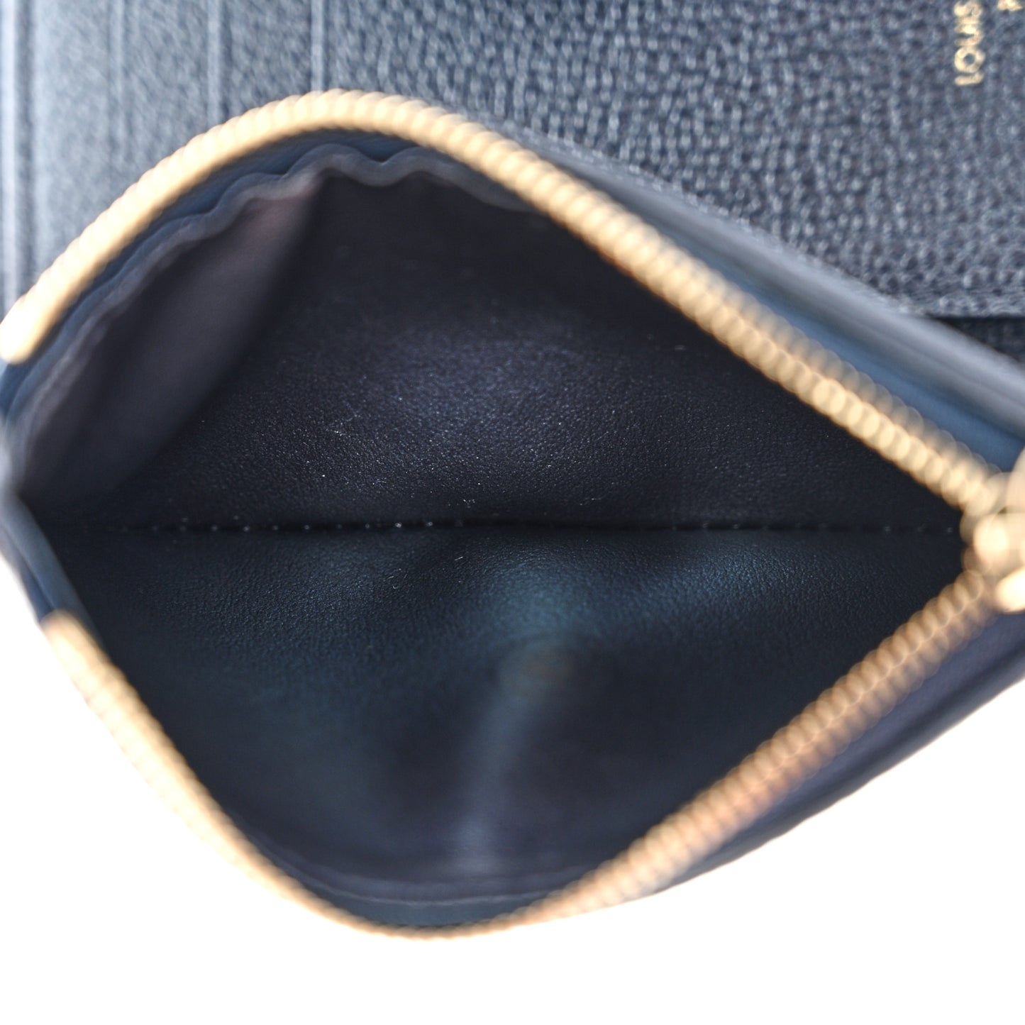 Empreinte Monogram Flower Victorine Wallet Navy Blue