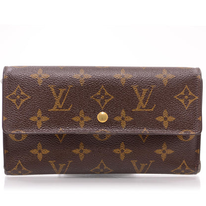 Louis Vuitton Monogram Porte Tresor International Wallet 1 of 8