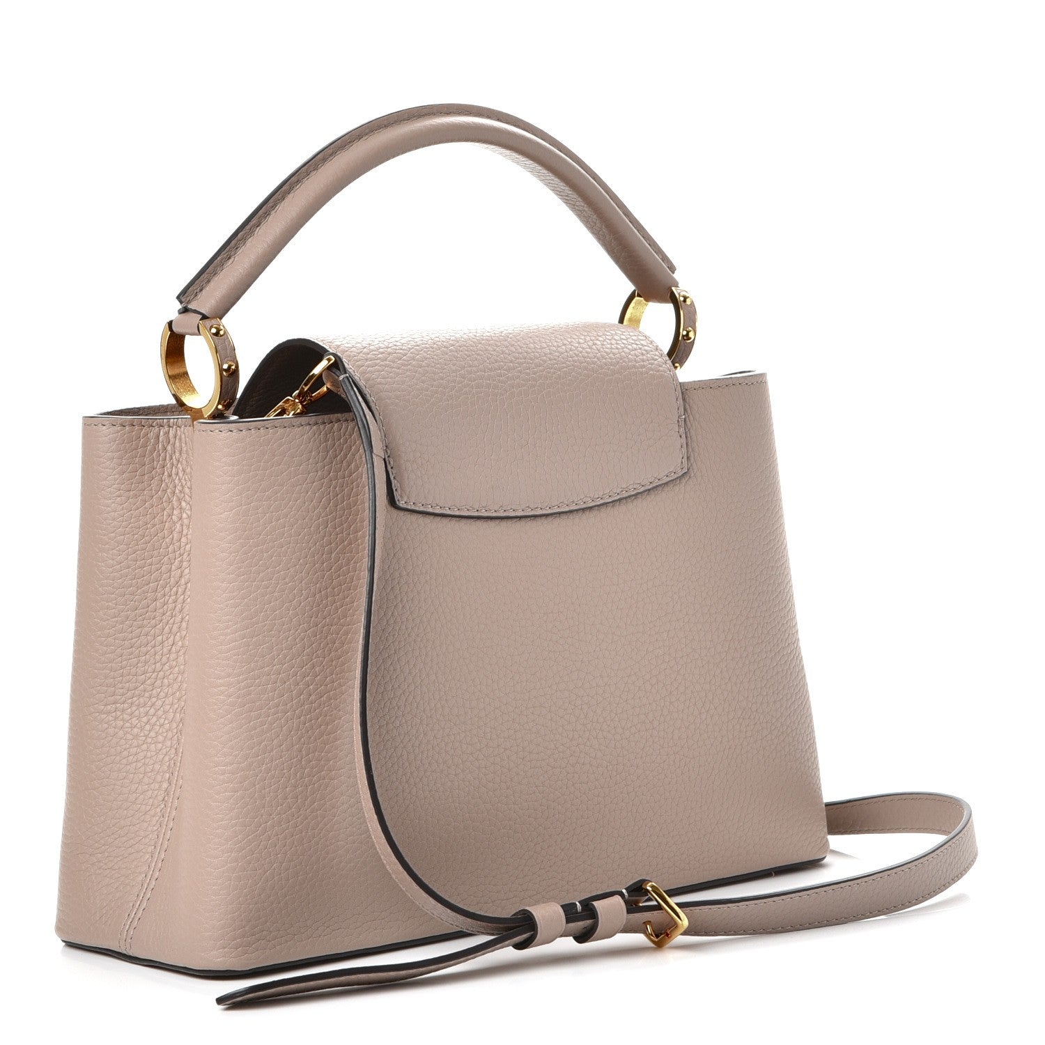 Louis Vuitton Taurillon Capucines PM Galet 4 of 8