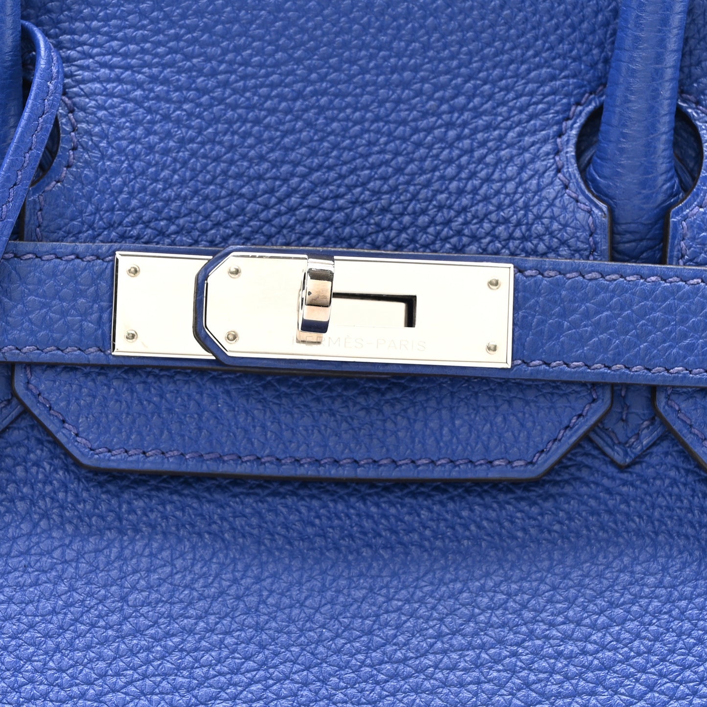 Togo Birkin 30 Bleu Electrique
