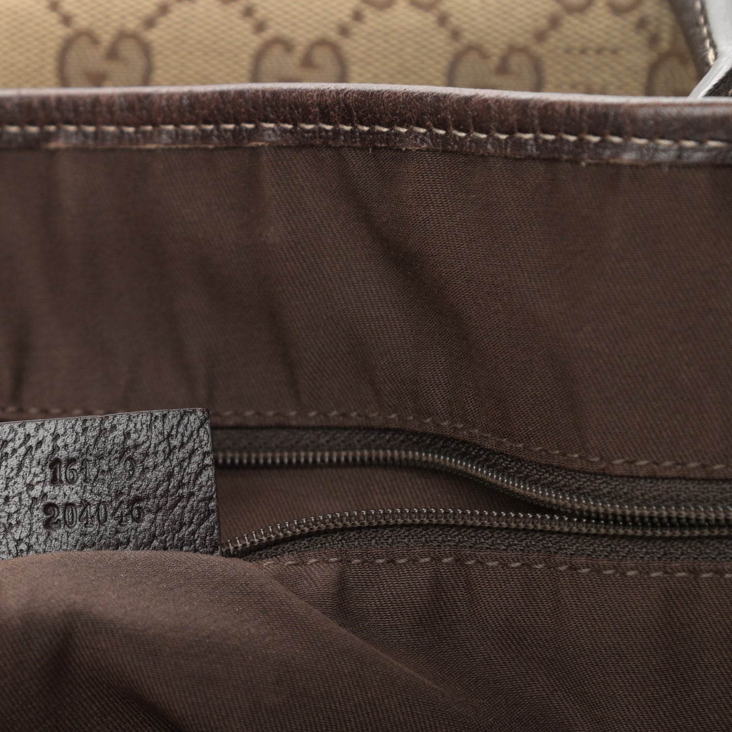 Monogram Large Princy Tote Dark Brown