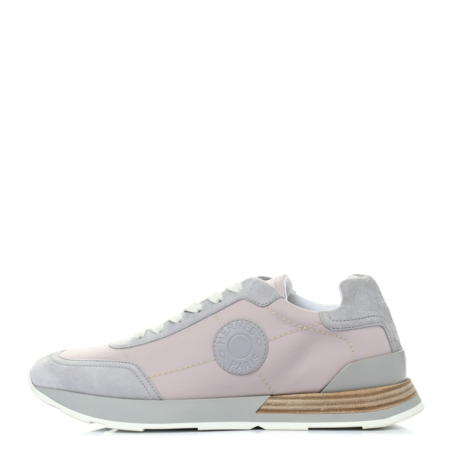 Technical Canvas Suede Goatskin Drive Sneakers 38.5