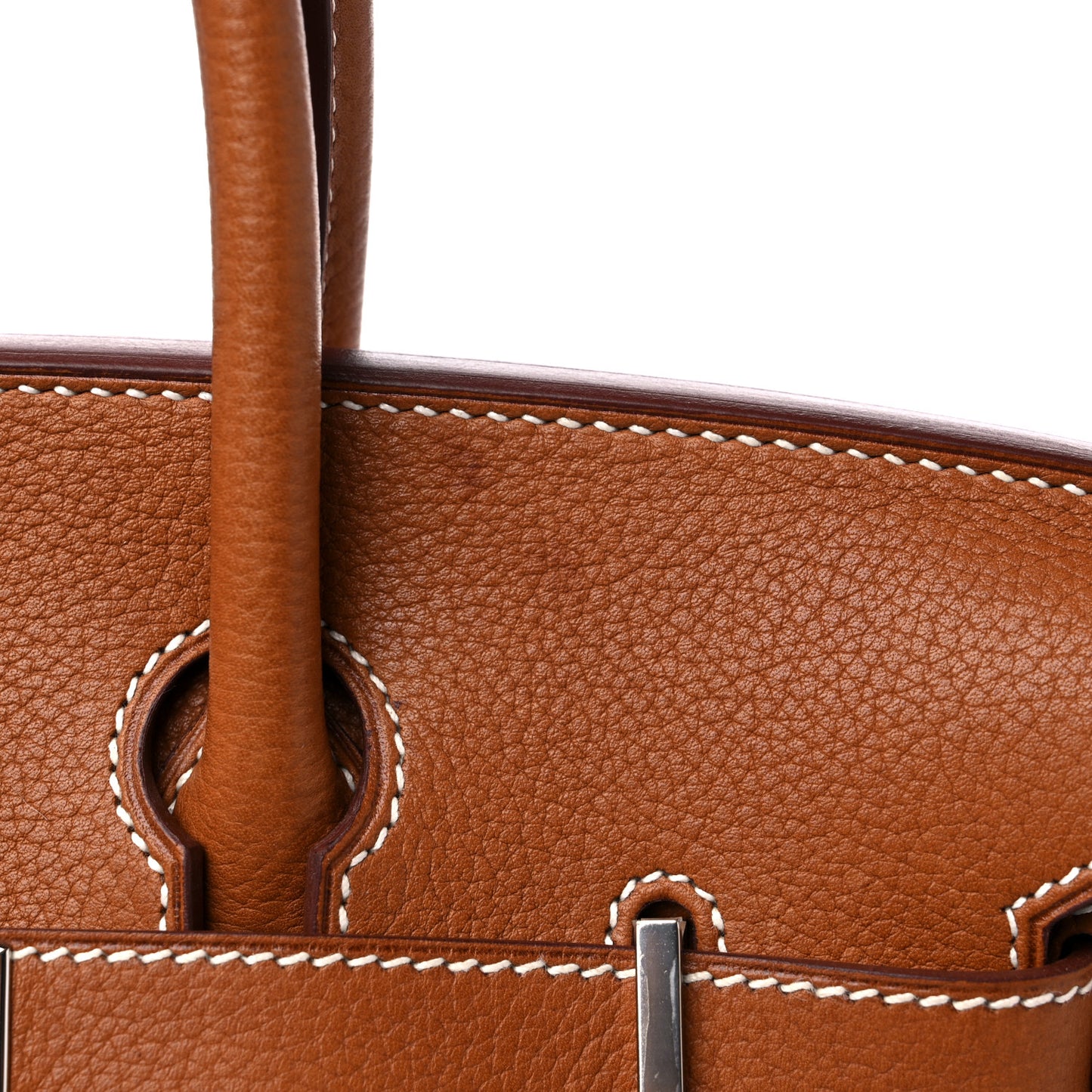 Natural Barenia Faubourg Birkin 30 Fauve