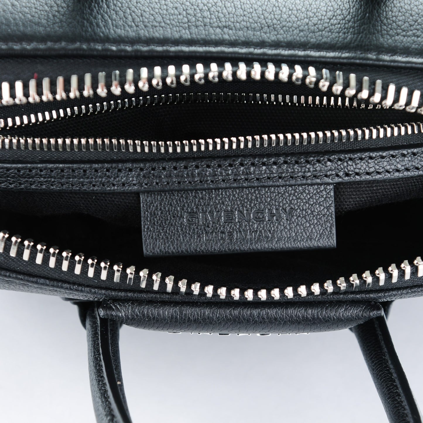 Sugar Goatskin Mini Antigona Black