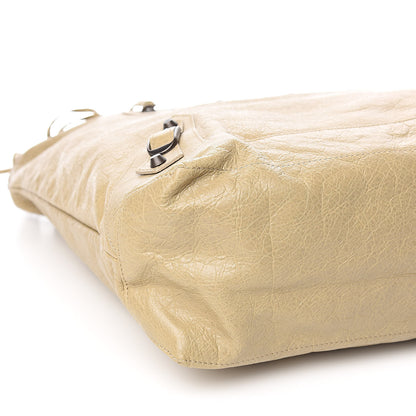 Balenciaga Agneau Classic Hardware Day Hobo Latte Beige 8 of 10