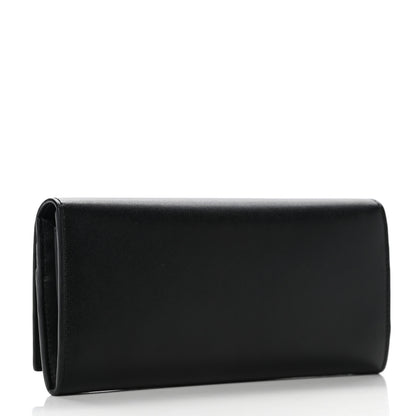 Fendi Vitello Liberty Century Lucido By The Way Continental Wallet Black 3 of 8