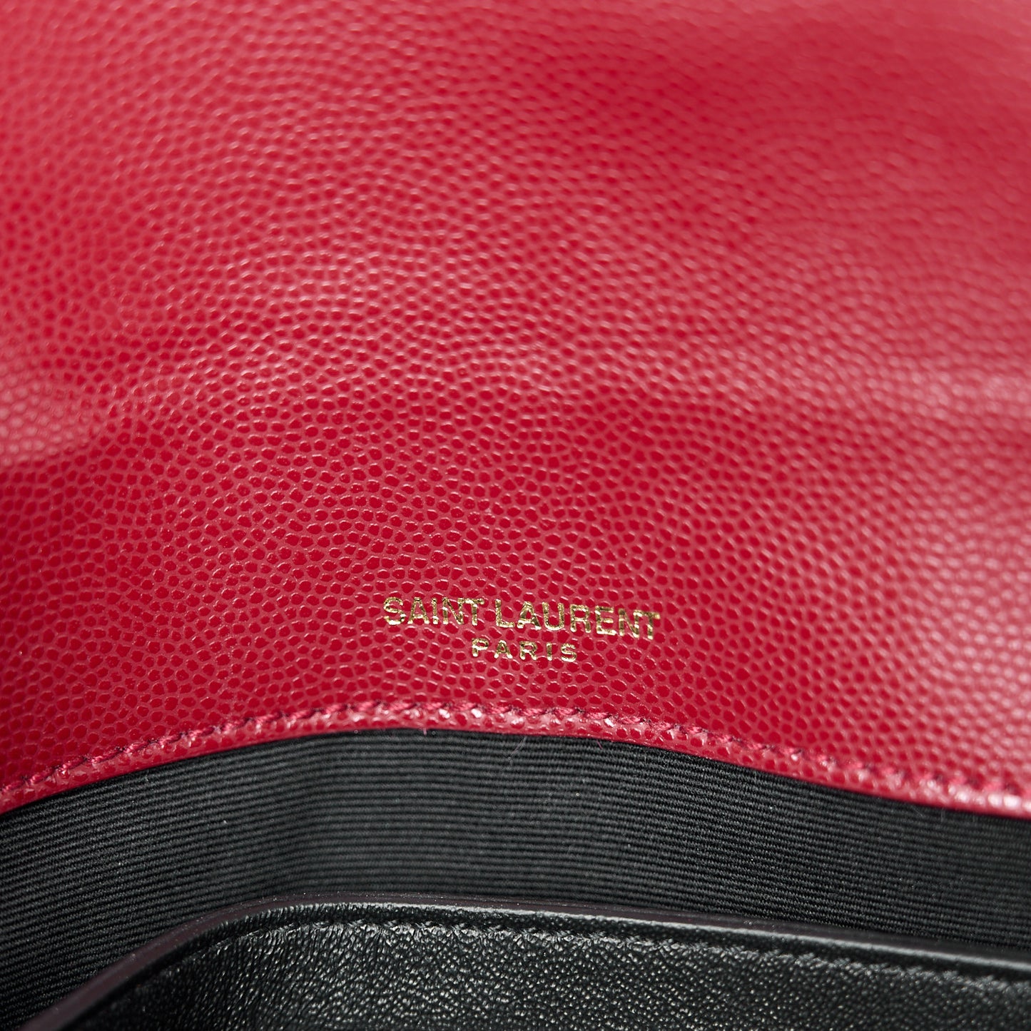 Grain De Poudre Matelasse Tribeca Chain Wallet Amaretto