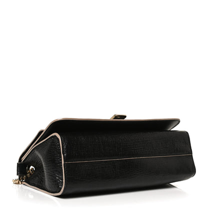 Jimmy Choo Washed Crinkled Calfskin Rebel Crossbody Bag Black 4 of 11