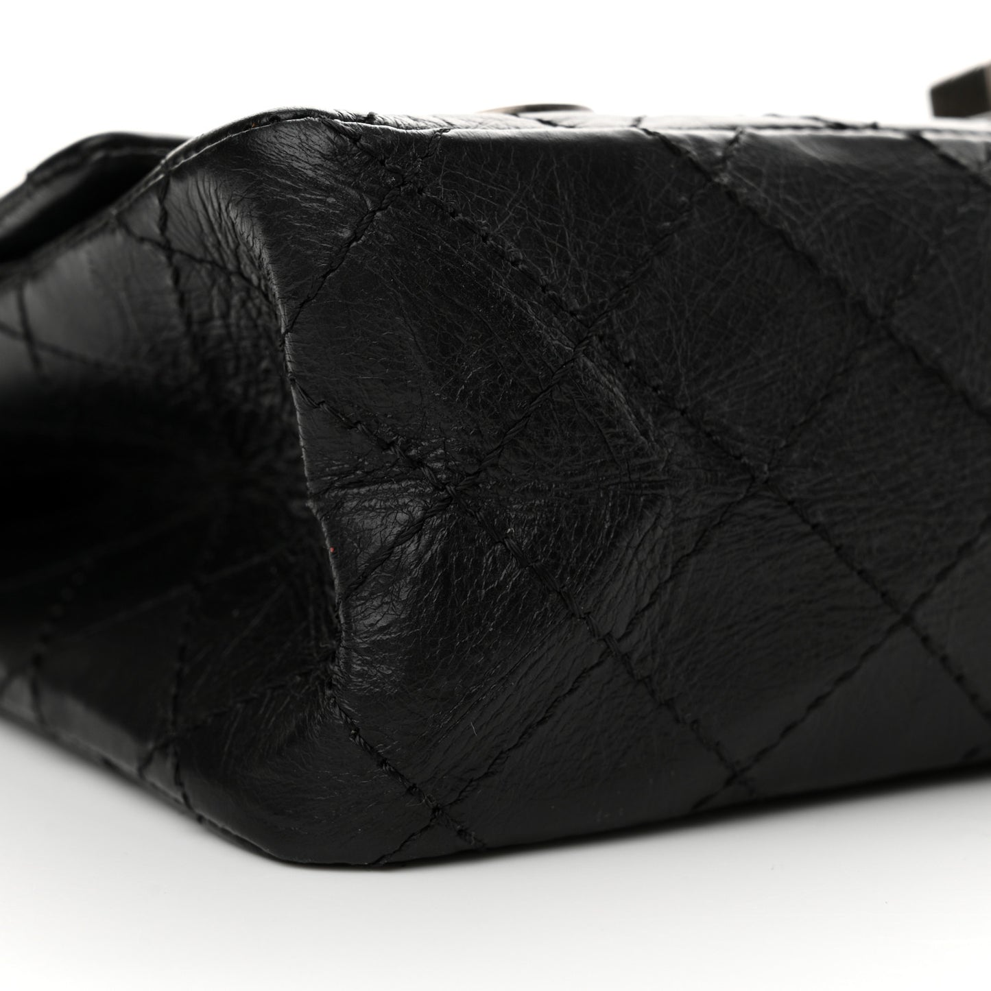 Aged Calfskin Lucky Charms 2.55 Reissue 225 Flap Black