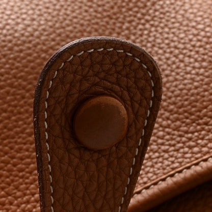 Hermes Taurillon Clemence Evelyne III PM Gold 12 of 14
