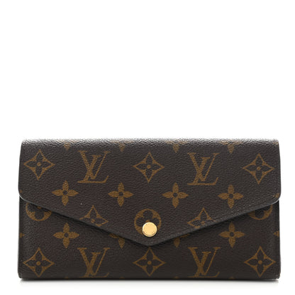 Louis Vuitton Monogram Sarah Wallet NM 1 of 8