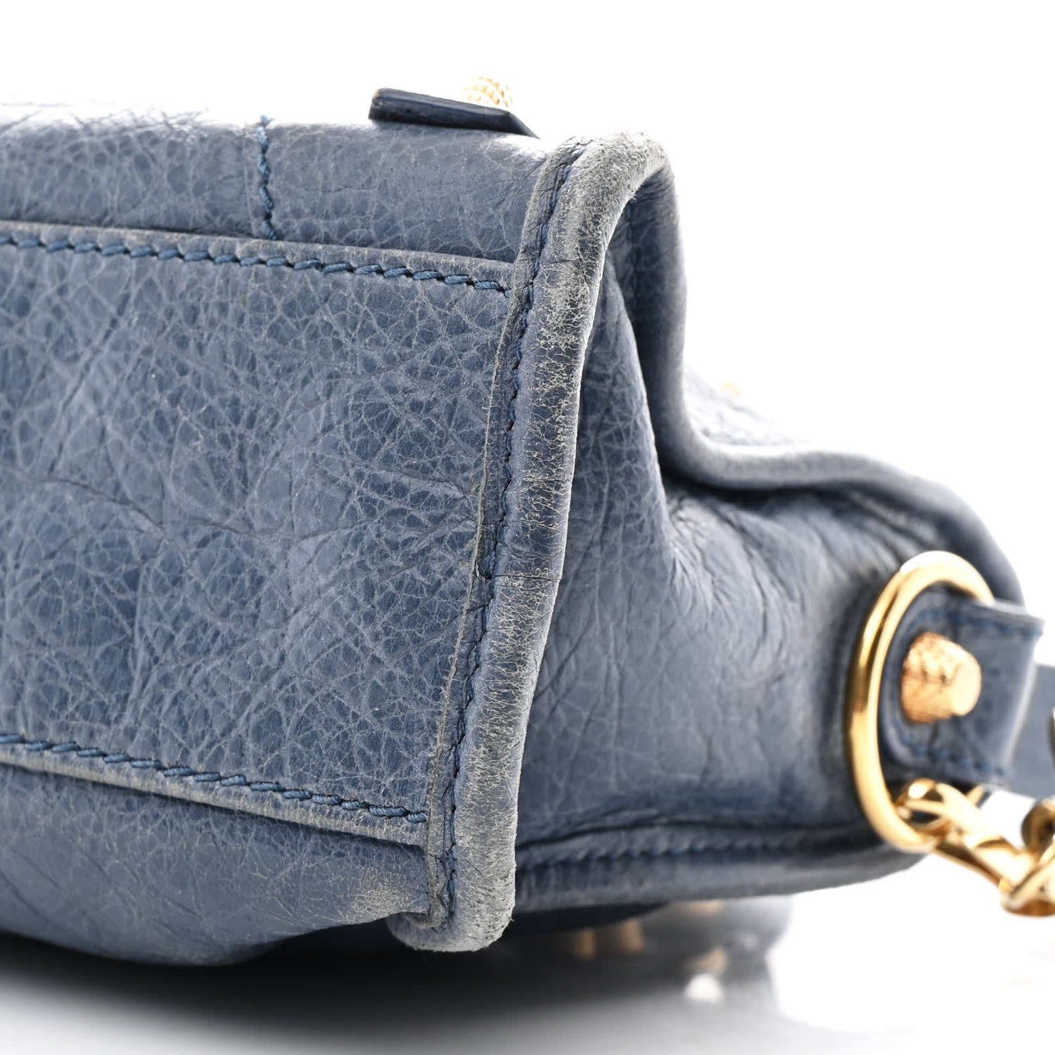 Balenciaga Agneau Arena Giant 12 Gold Le City Mini Bleu Persan 10 of 10