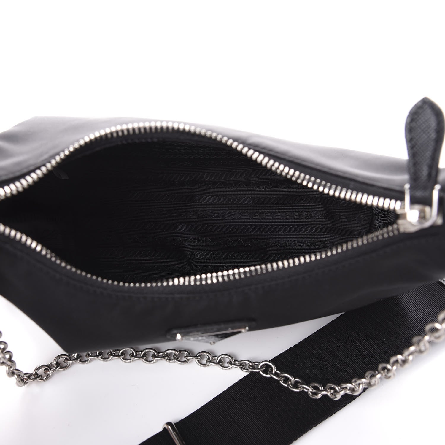 Prada Nylon Re-Edition 2005 Shoulder Bag Black 5 of 9