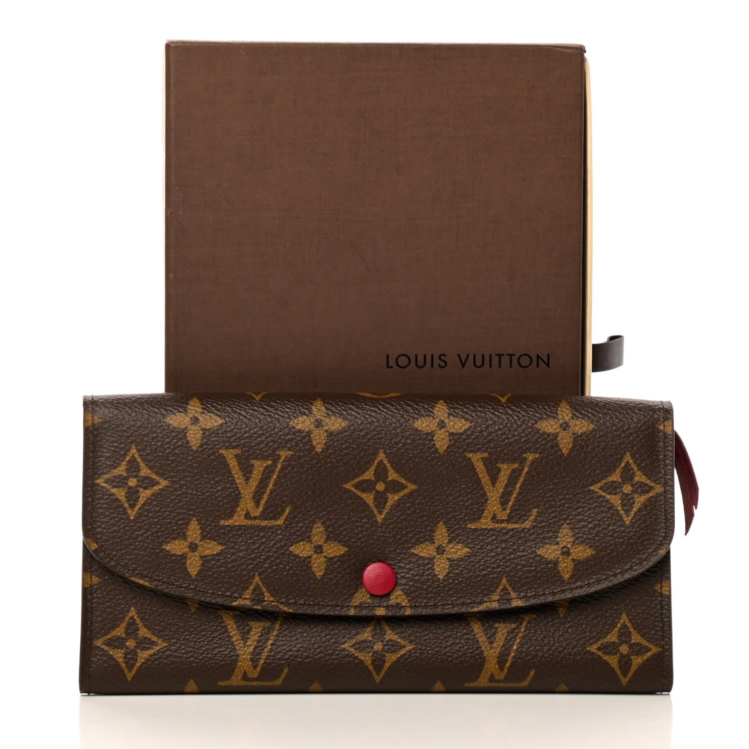 Louis Vuitton Monogram Emilie Wallet Fuchsia 7 of 7