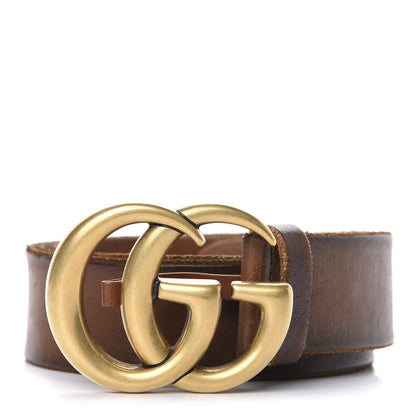 Gucci Faded Calfskin Double G 40mm Belt 105 42 Cuir 1 of 4