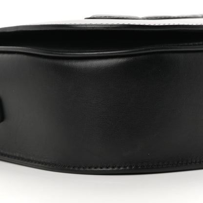 Celine Smooth Calfskin Cuir Triomphe Folco Crossbody Bag Black 10 of 17