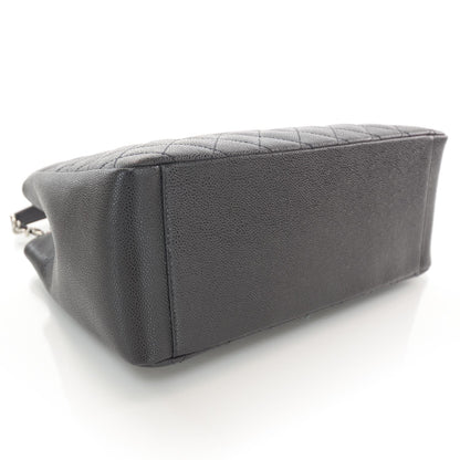 Chanel Caviar Grand Shopping Tote GST Black 4 of 8