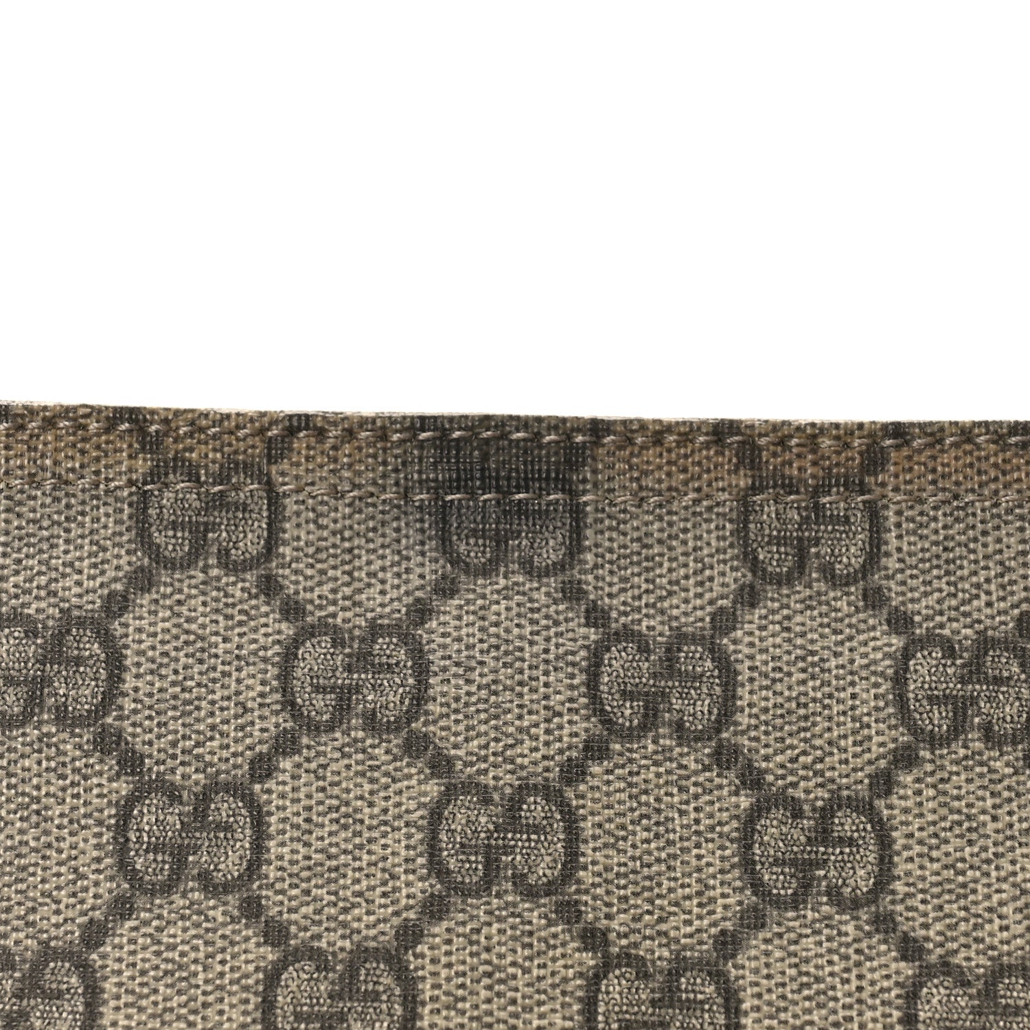 Gucci GG Supreme Monogram Small Flat Messenger Bag Dark Brown 7 of 9