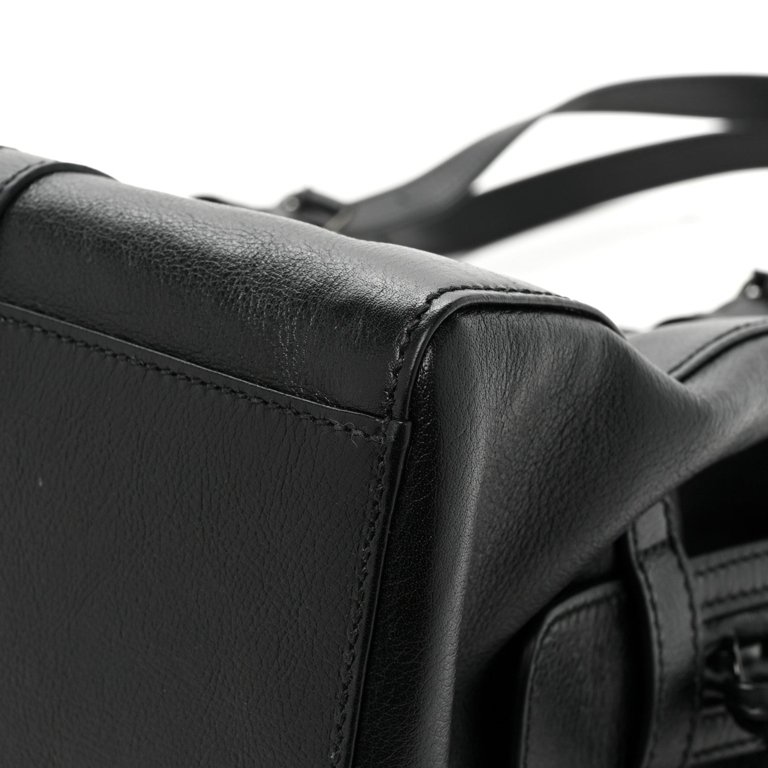 Gucci Calfskin Tonal GG Medium Tote Bag Black 13 of 15