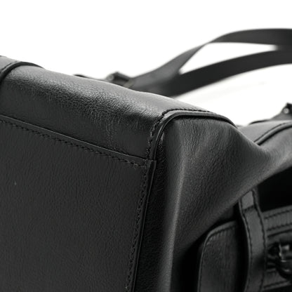 Gucci Calfskin Tonal GG Medium Tote Bag Black 13 of 15