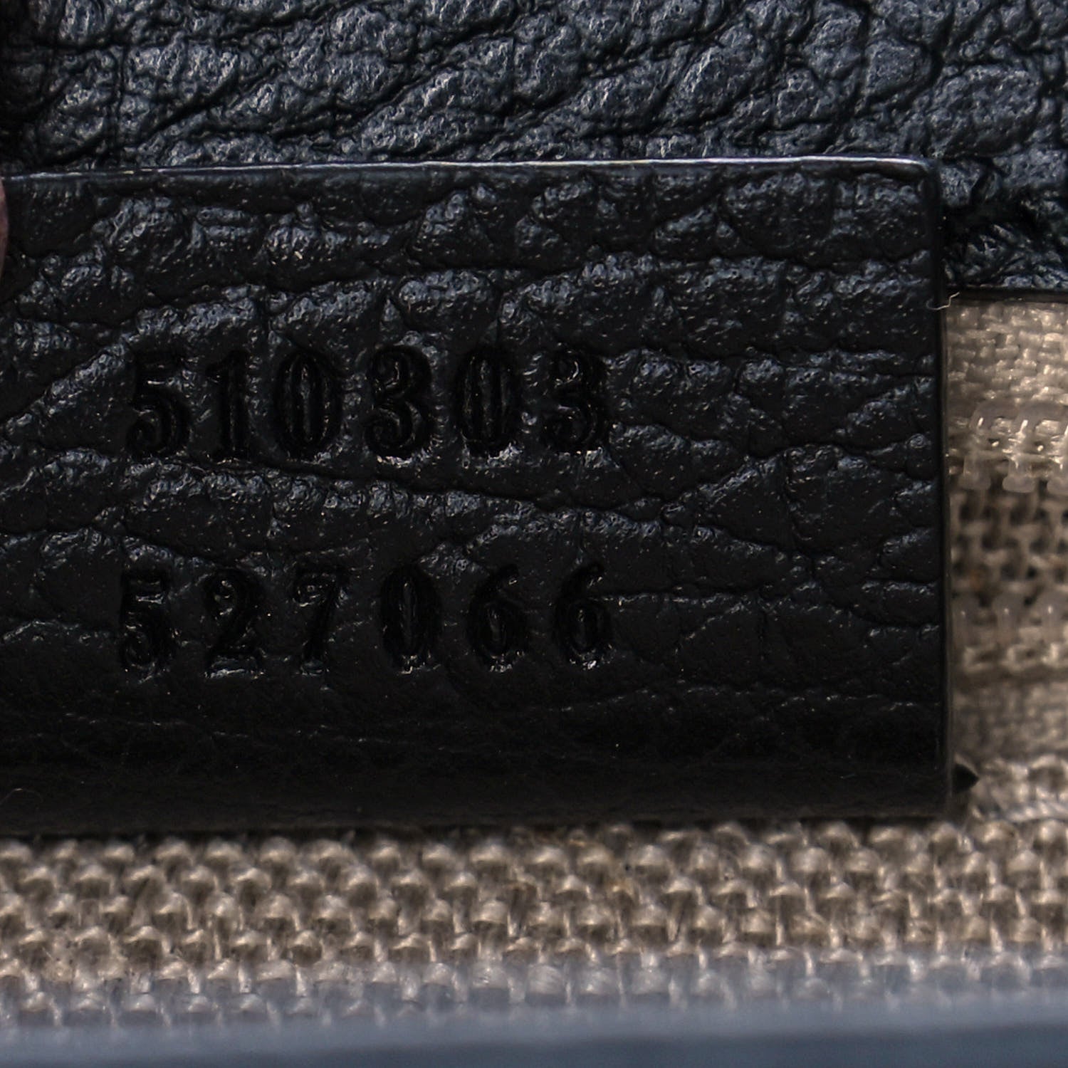 Gucci Dollar Calfskin Interlocking G Shoulder Bag Black 7 of 12