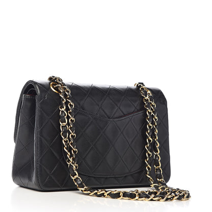 Chanel Lambskin Quilted Small Double Flap Black 3 of 15